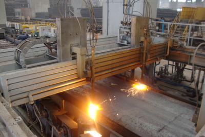 板坯火焰切割机二切